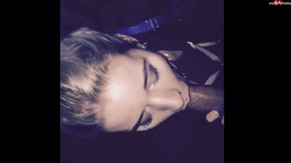 Подруга сосет, не возражая снимать